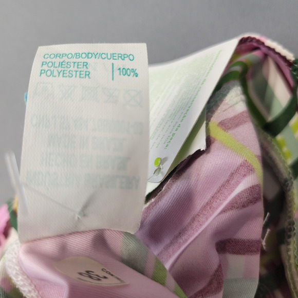 Agua Doce Shorts Womens Medium Plaid Swim Boardshorts Brazilian Beach Swimwear - Picture 8 of 11